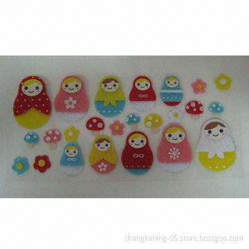 Hottest home decoration, professional manufacturing, non-woven fabric sticker